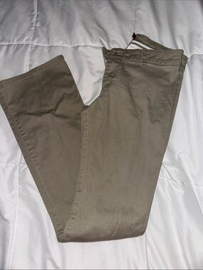 Dickies Women's Boot Cut Pants in Khaki